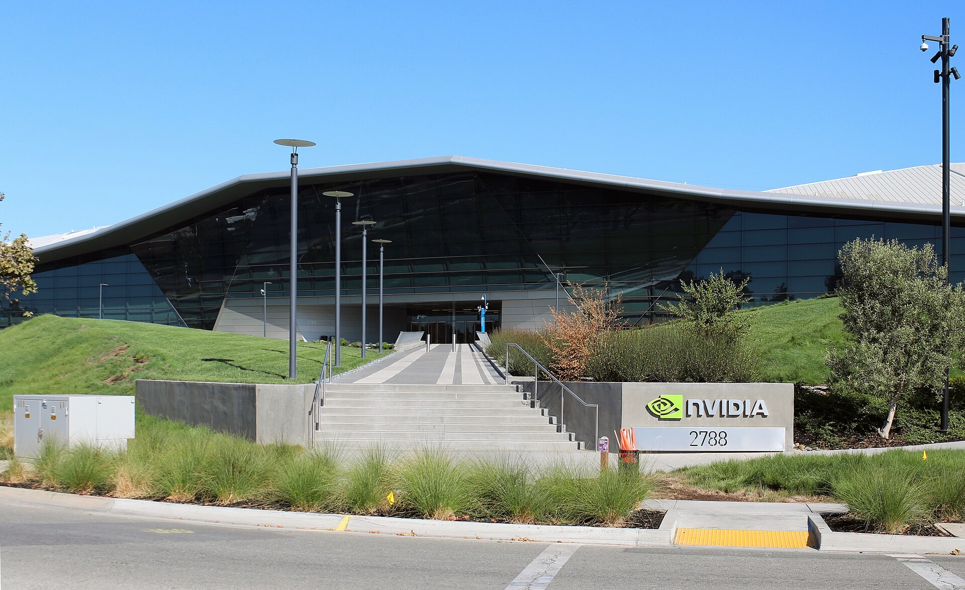 Nvidia’s headquarters in Santa Clara, California